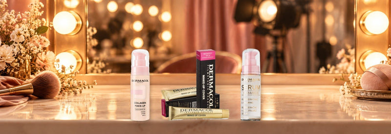 Dermacol Collagen Make-up, Make-up Cover and Intensive Serum with Ceramides