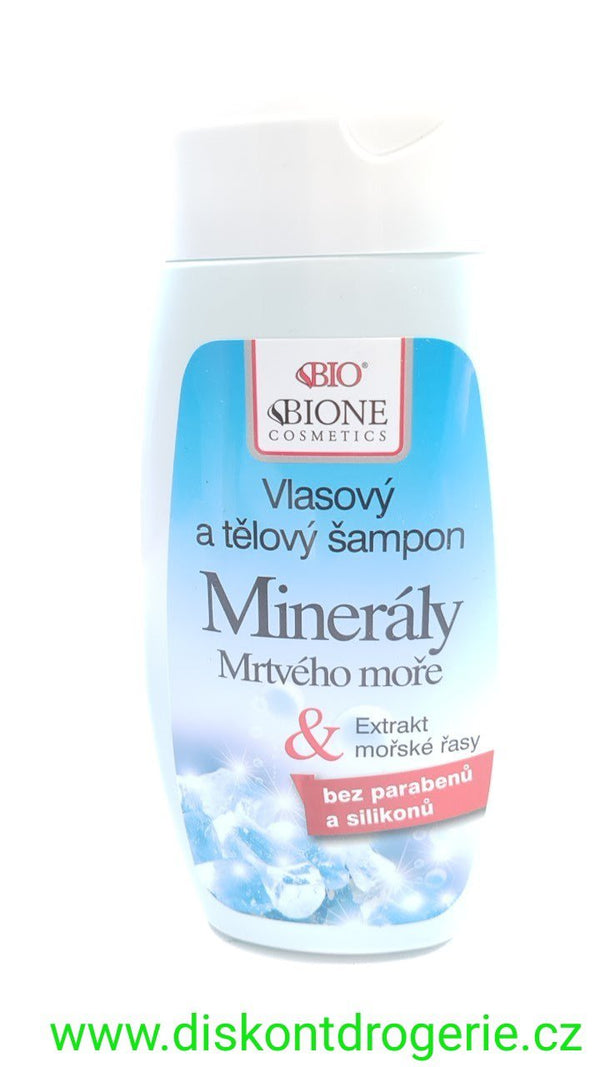 Bione Cosmetics Dead Sea Minerals Hair and Body Shampoo
