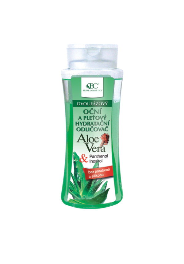 Bione Cosmetics Aloe Vera Two-Phase Makeup Remover