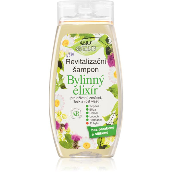 Bione Cosmetics Bylinný elixír Revitalising Shampoo