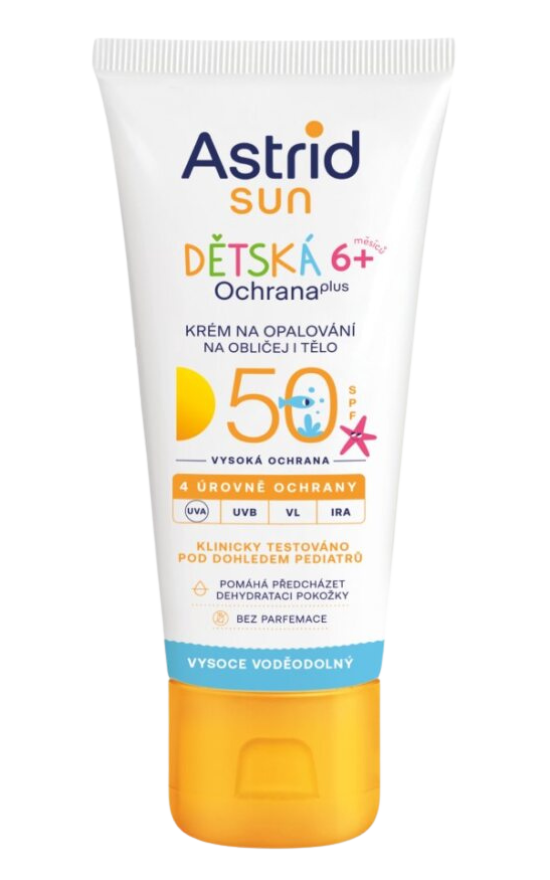 Astrid Sun Baby Sunscreen Face & Body SPF 50