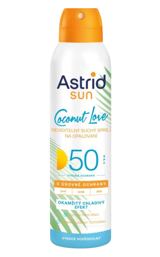 Astrid Sun Coconut Love Invisible Dry Spray SPF 50