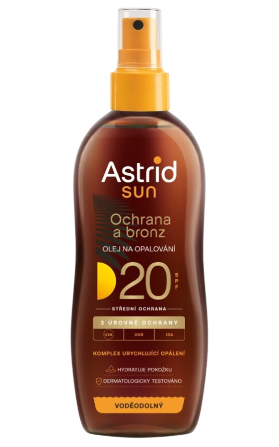 Astrid Sun Tanning Oil Spray SPF 20