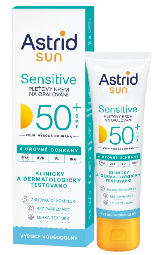 Astrid Sun Sensitive Face Sunscreen SPF 50+