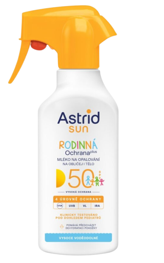 Astrid Sun Family SPF 50 Sunscreen Spray