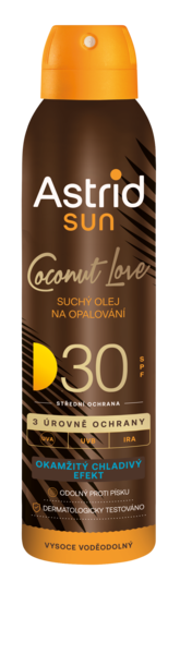 Astrid Sun Coconut Love Dry Oil SPF 30