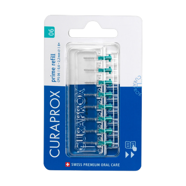 Curaprox CPS 06 Prime refill interdental brushes 8 pcs