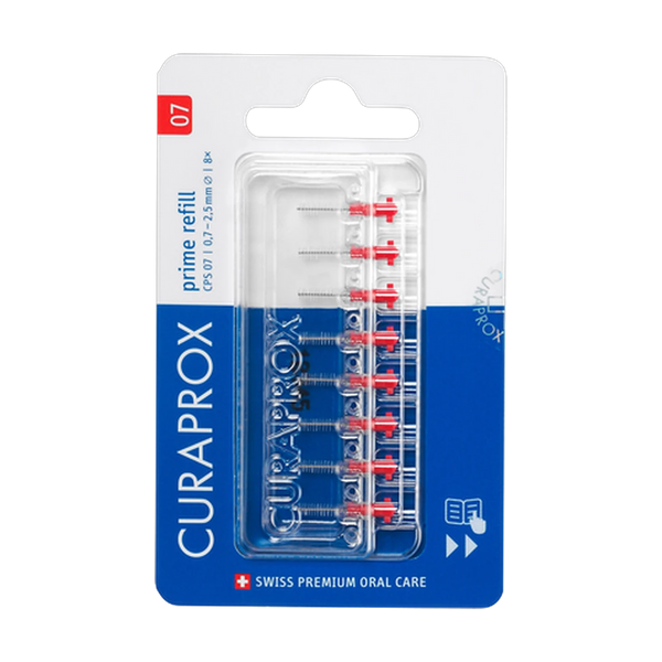 Curaprox CPS 07 Prime refill interdental brushes 8 pcs