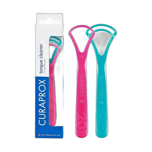 Curaprox CTC 203 tongue cleaner duo pack