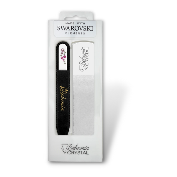 Obroba Pedicure Gift Set with Glass Foot File and Nail File