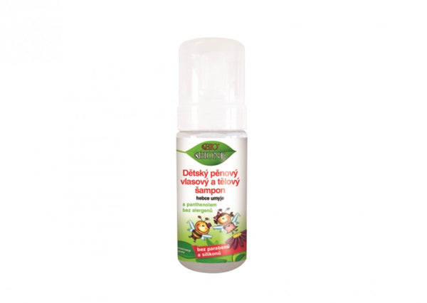 Bione Cosmetics Baby Foaming Hair and Body Shampoo