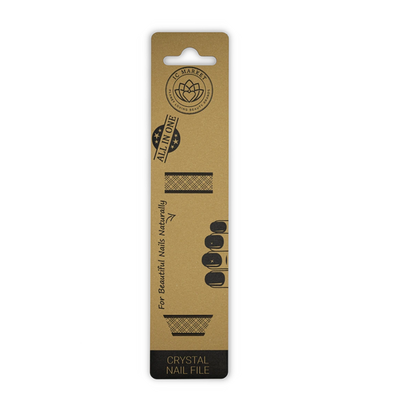 Obroba Eco Kraft Paper Case for Glass Nail File 140