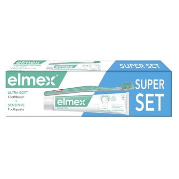 Elmex Sensitive Toothpaste and Toothbrush Set
