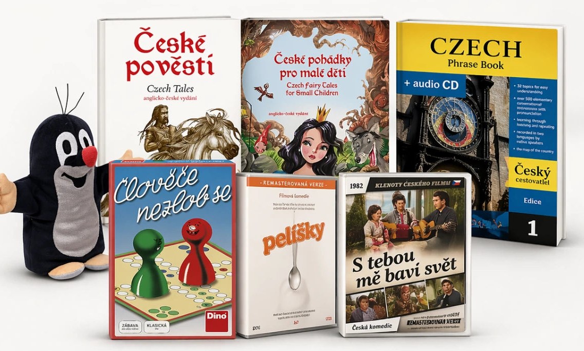 Czech films, books and toys from CzechMovie with the Little Mole