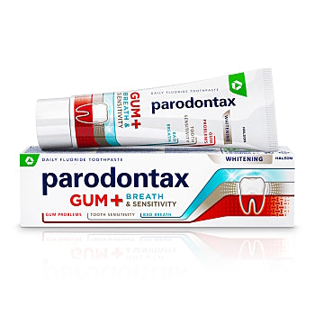 Parodontax Gums Breath and Sensitivity Whitening toothpaste 75 ml