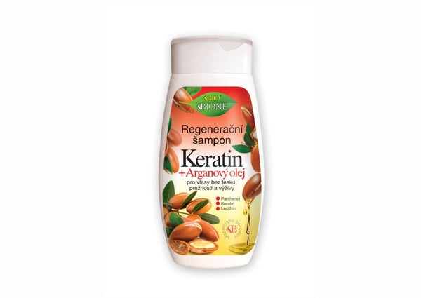 Bione Cosmetics Keratin Argan Regenerating Shampoo