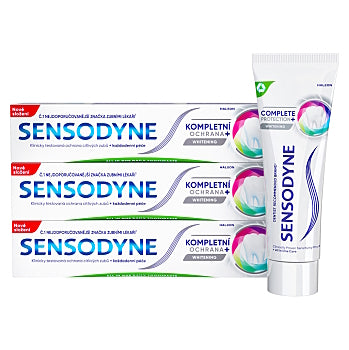 Sensodyne Complete Protection Whitening toothpaste tripack 3 x 75 ml