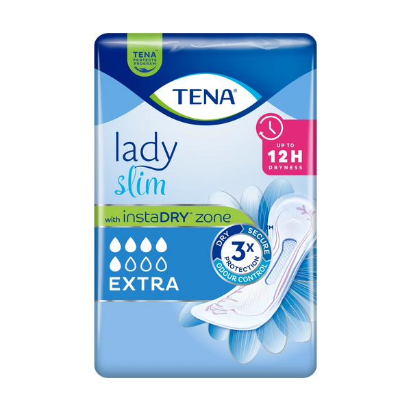 Tena Lady Extra 10 pcs incontinence pads for women
