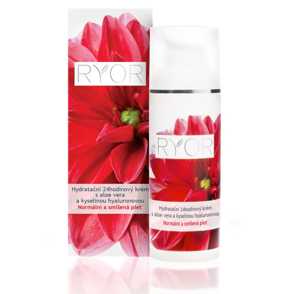 Ryor 24 - Hour Moisturizing Cream With Aloe Vera And Hyaluronic Acid