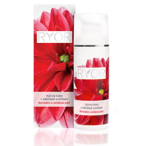 كريم Ryor المغذي مع زهور القطيفة وزيت الجراثيم