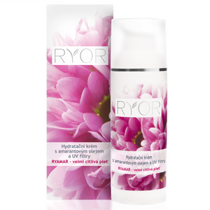 Ryor Hydratisierende Creme mit Amaranthöl für empfindliche Haut