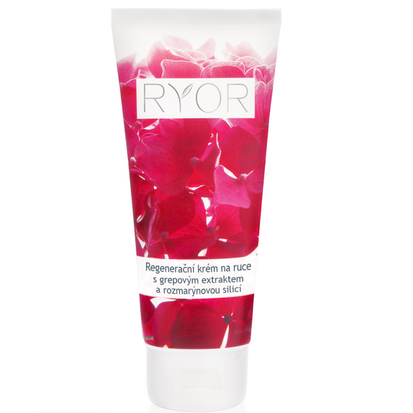 Ryor Hand Regeneration Cream With Grapefruit Extract And Rosemary Essential Oil