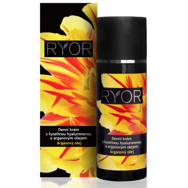 Ryor Day Cream With Hyaluronic Acid And Argan Oil
