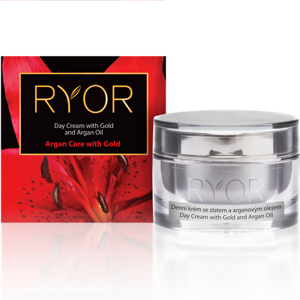 Ryor Day Cream With Gold And Argan Oil