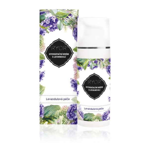Crema hidratante Ryor con lavanda