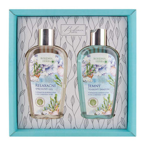Bohemia Gifts - Ensemble cosmétique - Gel 250ml et Shampooing 250ml - Mer Morte