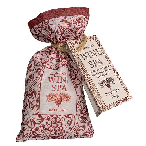 Bohemia Gifts - Wine Spa Bath Salt 150 G In A Bag - Wine