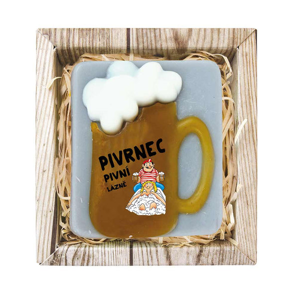 Bohemia Gifts - Jabón en forma de cerveza Pivrnec 85 G - Pint