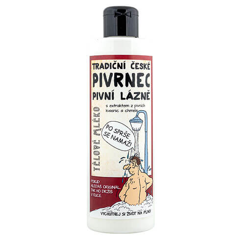 Bohemia Gifts: Loción corporal Pivrnec Beer 250 Ml