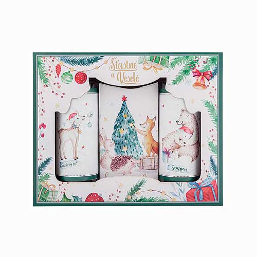 Bohemia Gifts - Set Shower Gel 100 Ml, Soap 100 G And Shampoo 100 Ml