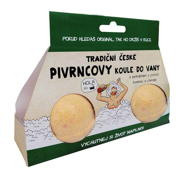 Bohemia Gifts - Pivrnec Foaming Bath Ball - Set 2×100 G
