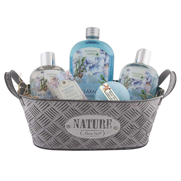 Bohemia Gifts - Gift Tin Box With Cosmetics - Dead Sea