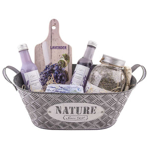 هدايا بوهيميا - علبة هدايا بوهيميا النباتية للنساء - لافندر