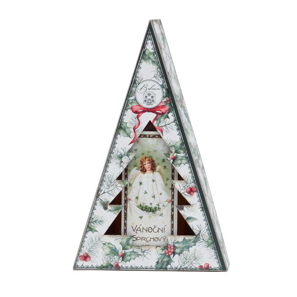Bohemia Gifts Christmas Shower Gel In A Box - Angel, 100 Ml (Apple Cinnamon)