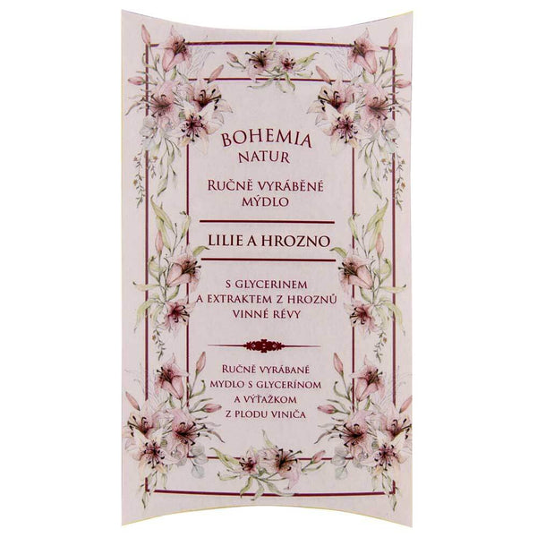 Bohemia Gifts - Handmade Toilet Soap 100 G - Wine