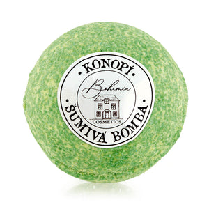 Bohemia Gifts - Sparkling Foaming Bath Ball 100 G - Hemp