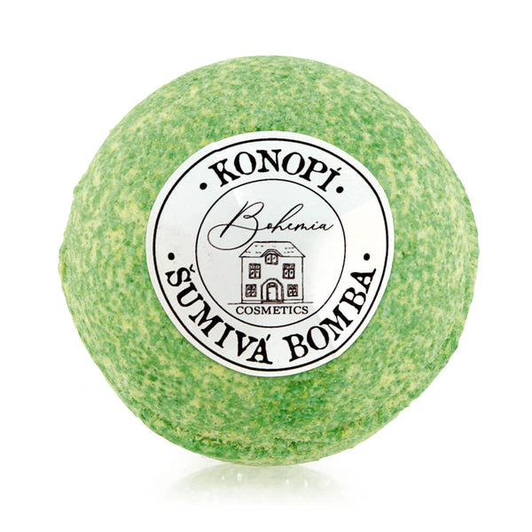 Bohemia Gifts - Sparkling Foaming Bath Ball 100 G - Hemp