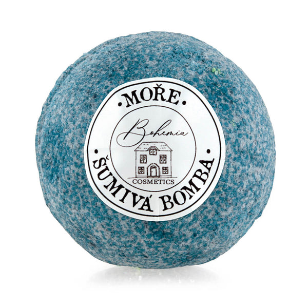 Bohemia Gifts - Sparkling Foaming Bath Ball 100 G - Sea