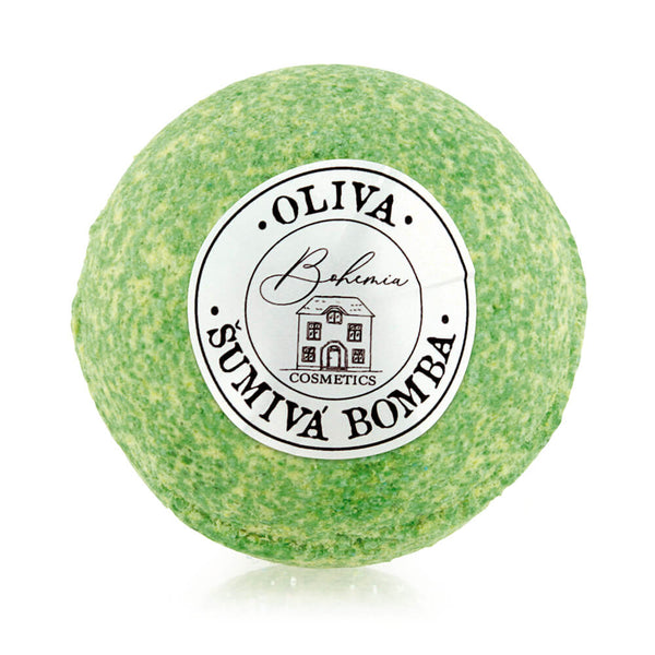 Bohemia Gifts - Sparkling Foaming Bath Ball 100 G - Olive