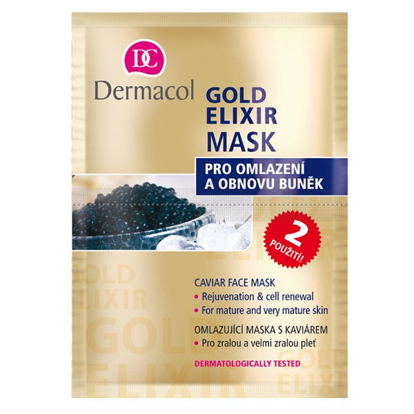 Dermacol Gold Elixir Mask