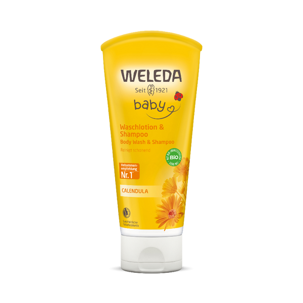 Weleda Calendula Shampoo und Körperwaschmittel 200ml