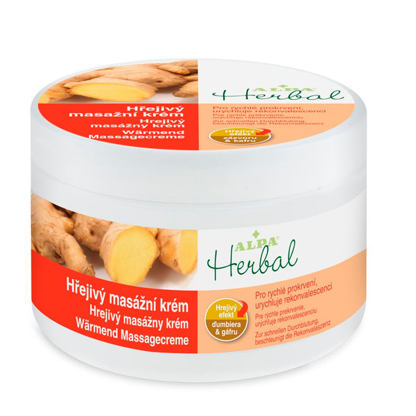 Crema de Masaje Calentadora Alpa Herbal